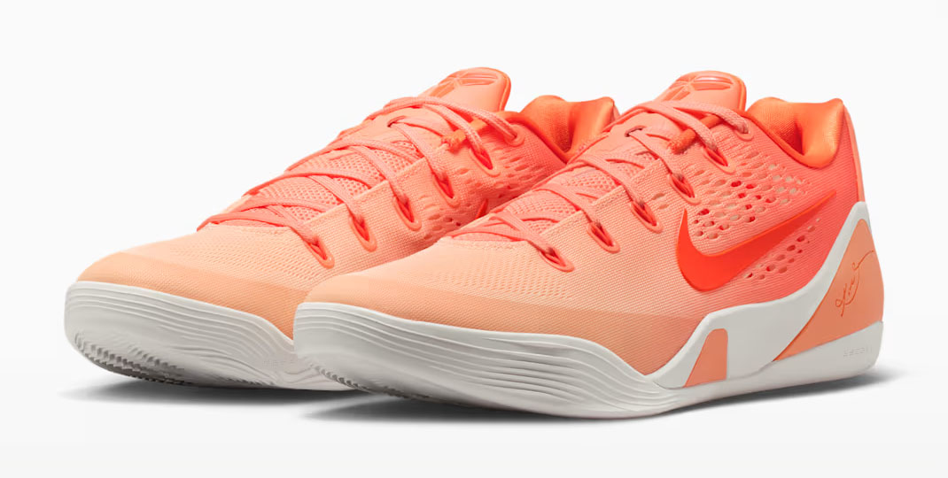 Nike Kobe 9 Low Protro Orange Frost 1