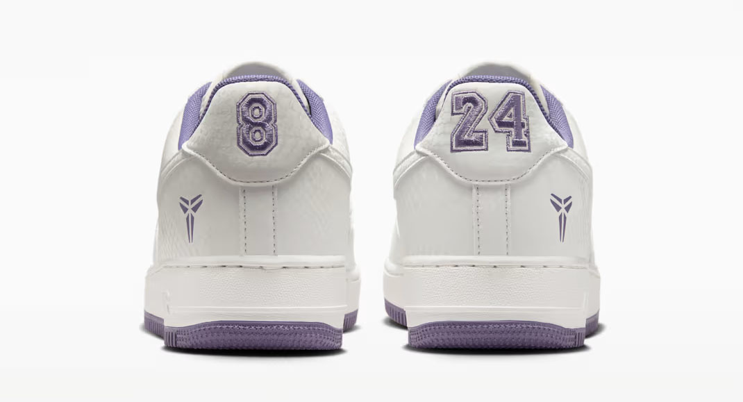 Nike Kobe Air Force 1 Low Daybreak Back Heel View