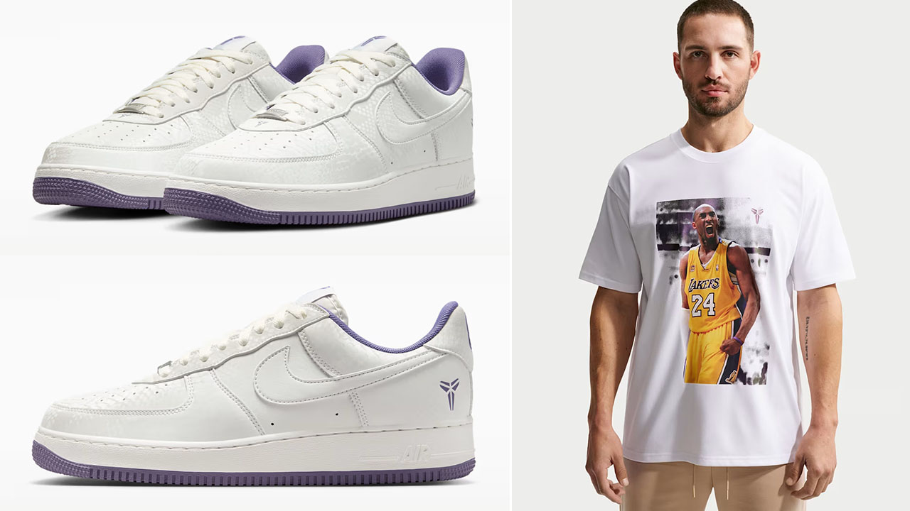 Nike Kobe Air Force 1 Low Daybreak Sneakers and Outfits to Match
