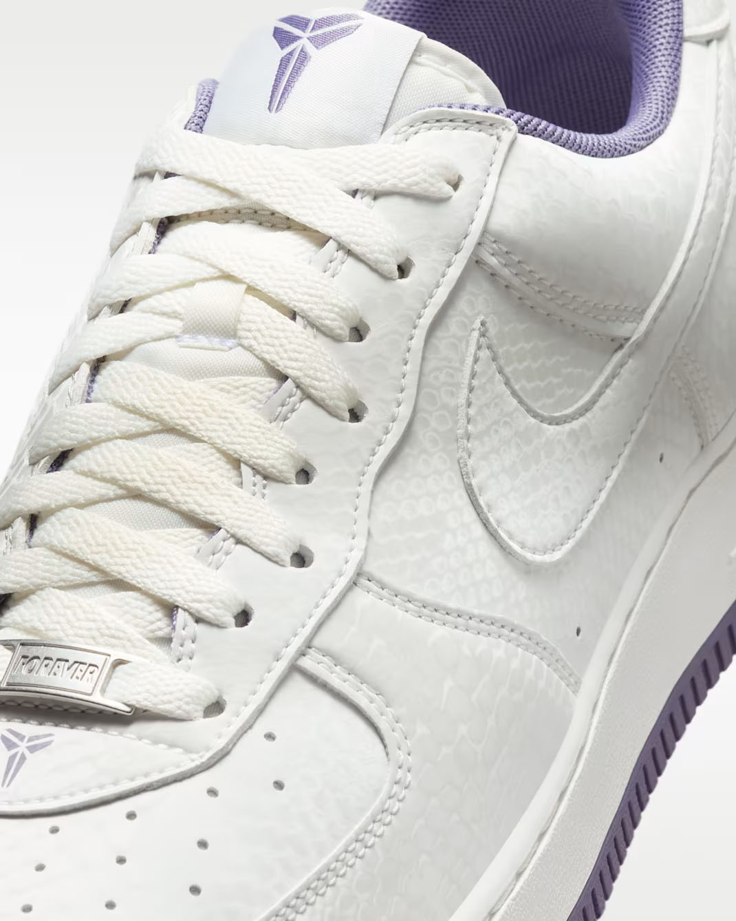 Nike Kobe Air Force 1 Low Daybreak Top Close Up View
