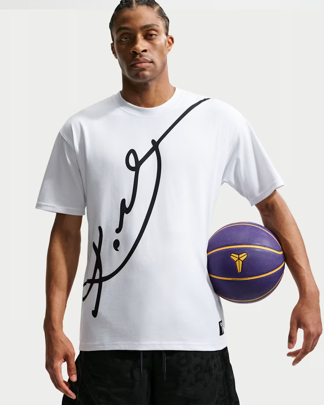 Nike Kobe Men's Signature T-Shirt White Black