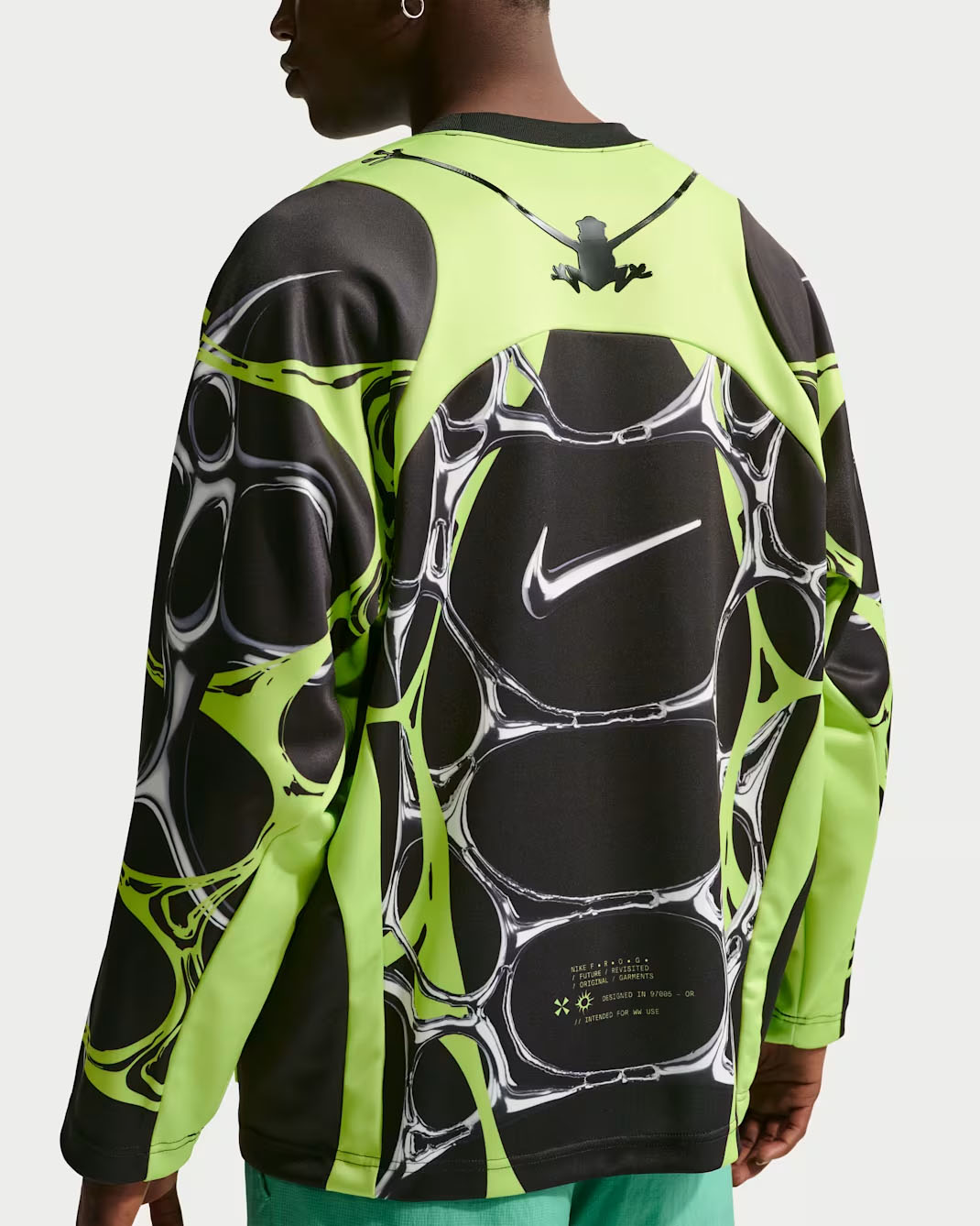 Nike Project FROG Men's Jelly Cage Jersey Black Volt 2