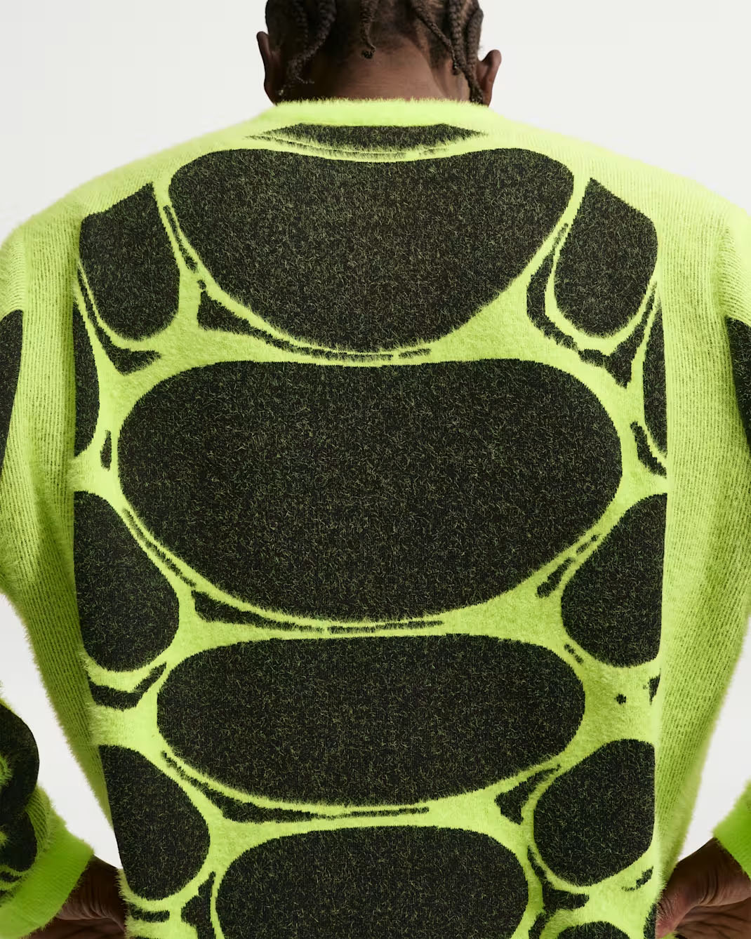 Nike Project FROG Men's Jelly Cage Sweater Black Volt 2