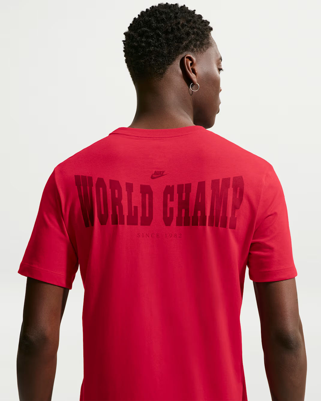 Nike Sportswear AF1 Men's T-Shirt Gym Red 2