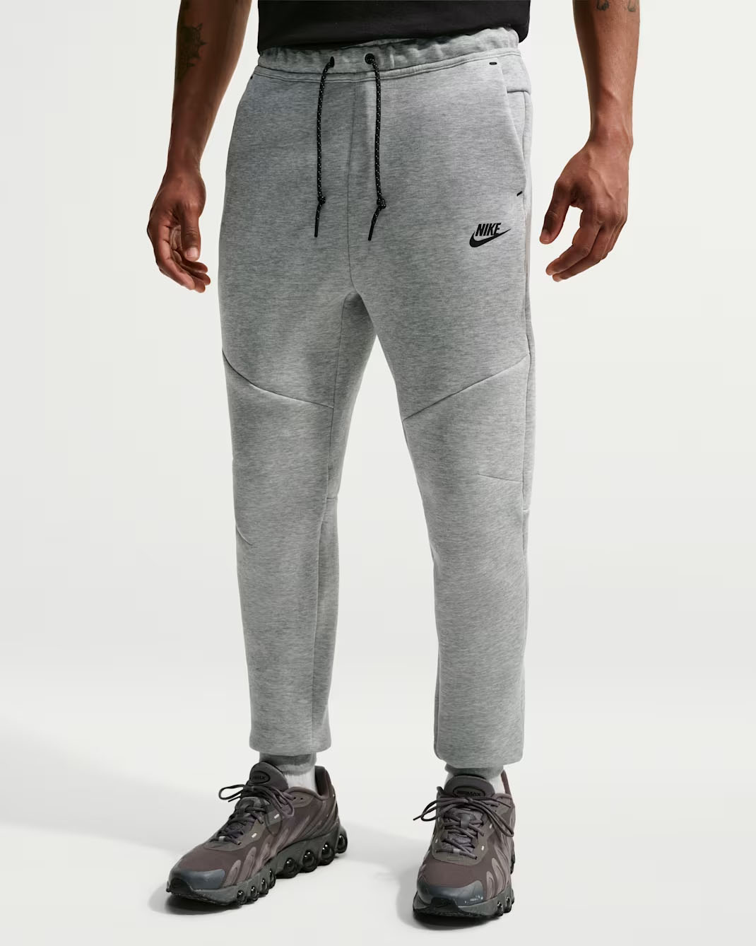 Nike Tech Fleece Men's Joggers Grey Heather Black 1