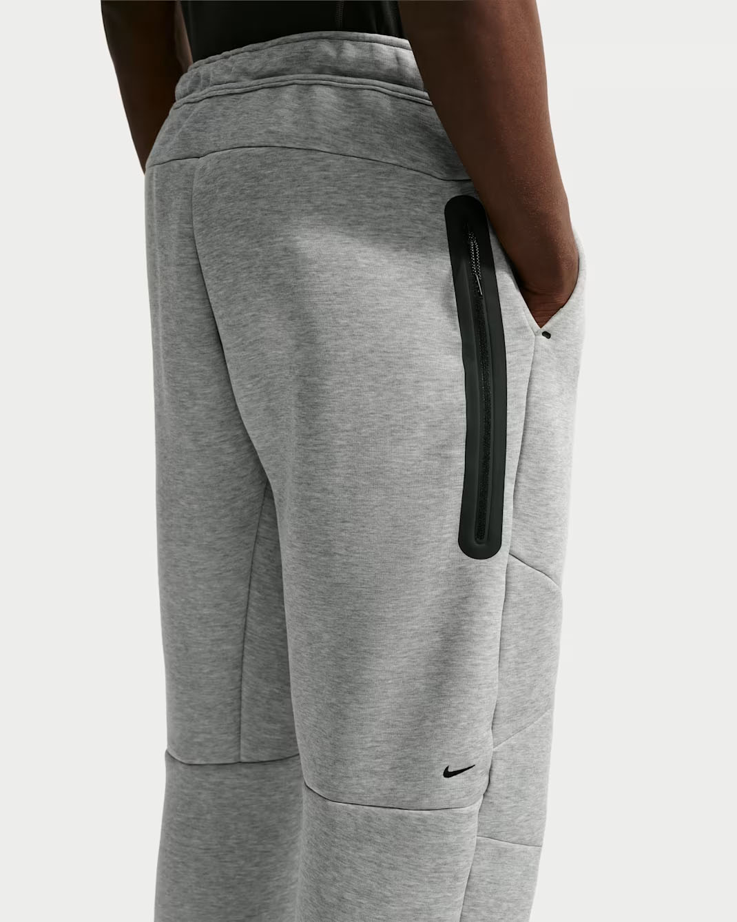 Nike Tech Fleece Men's Open Hem Pants Grey Heather Black 2
