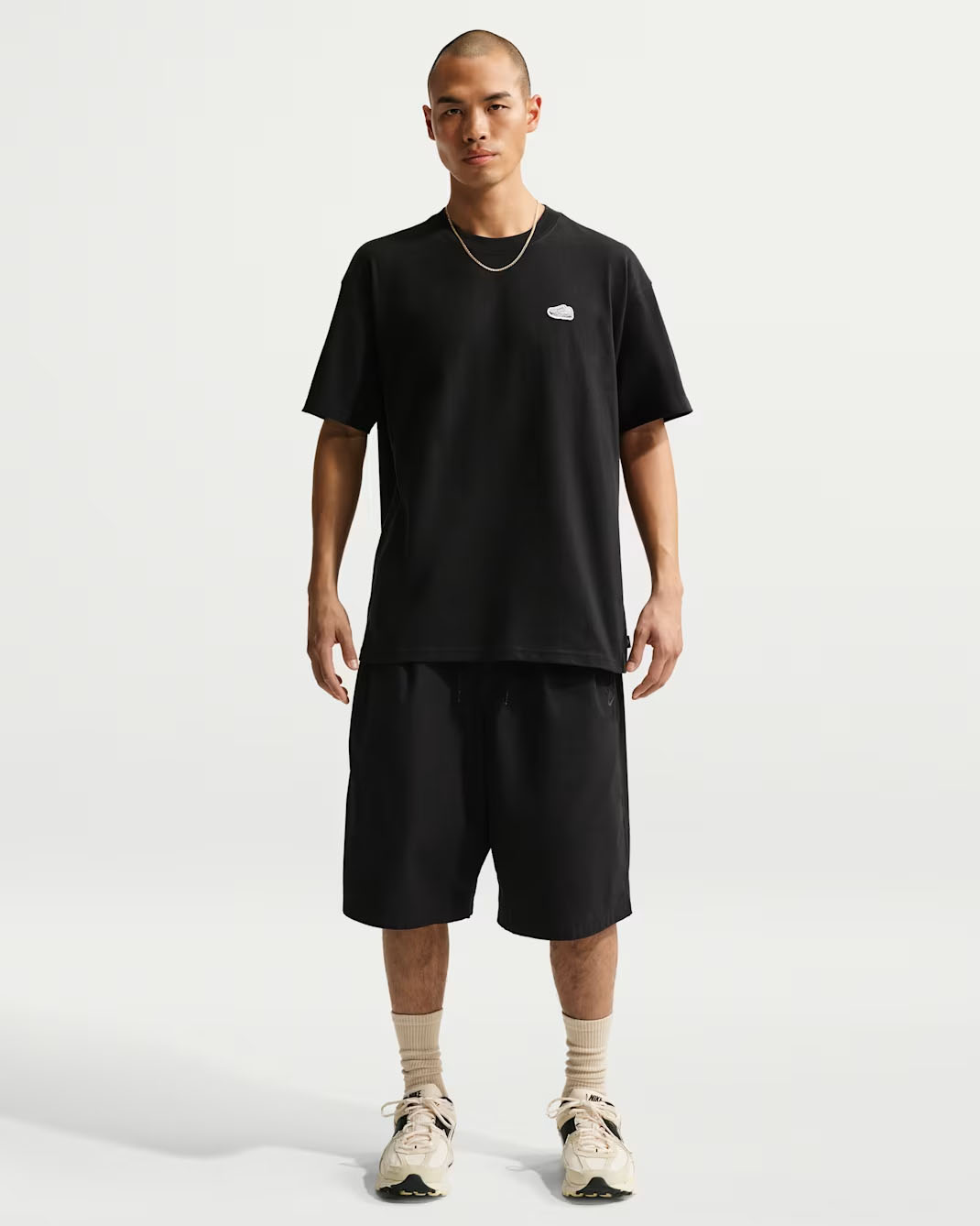Nike Vomero 5 Sneaker Patch Men's T-Shirt Black 3
