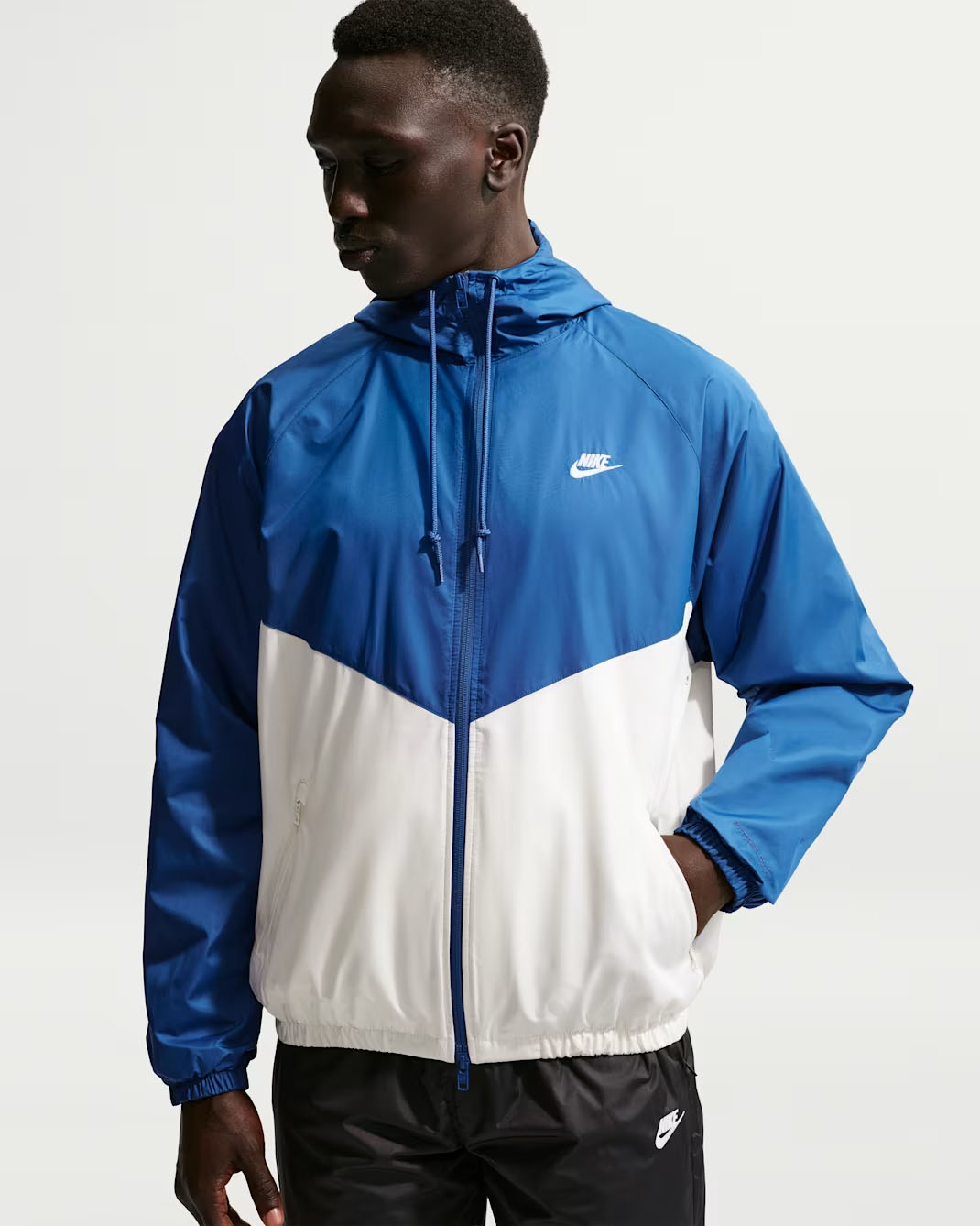 Nike Windrunner Men's Lined Jacket Court Blue Sail