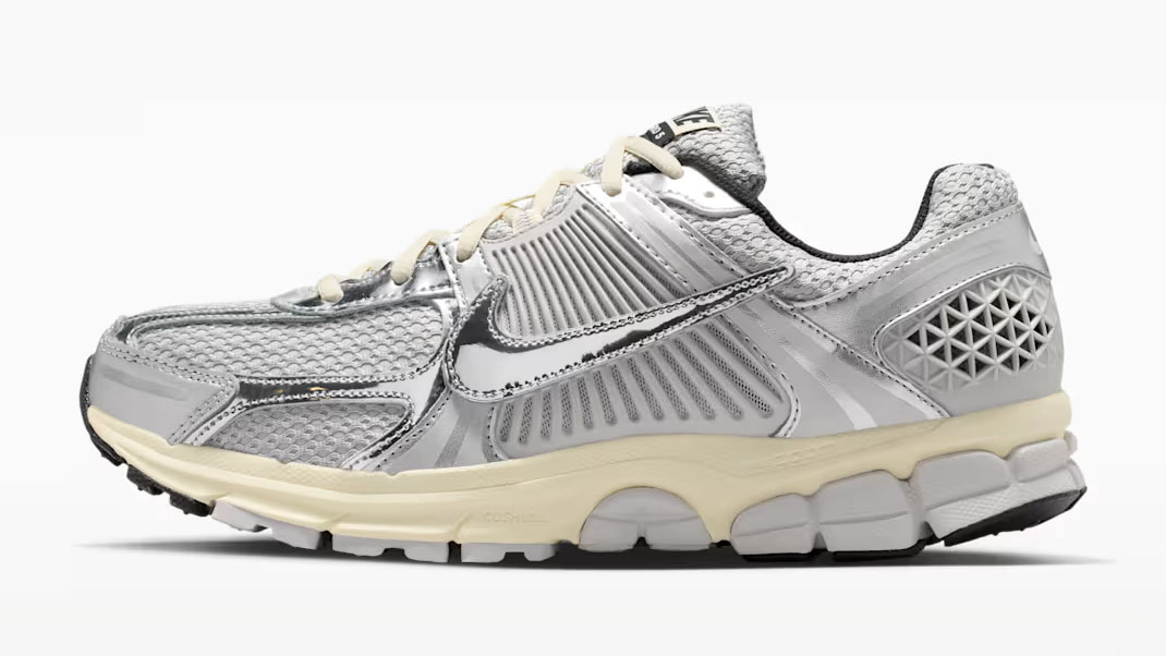 Nike Zoom Vomero 5 Grey Fog Metallic Silver Coconut Milk Chrome Men's Shoes IM3486-002