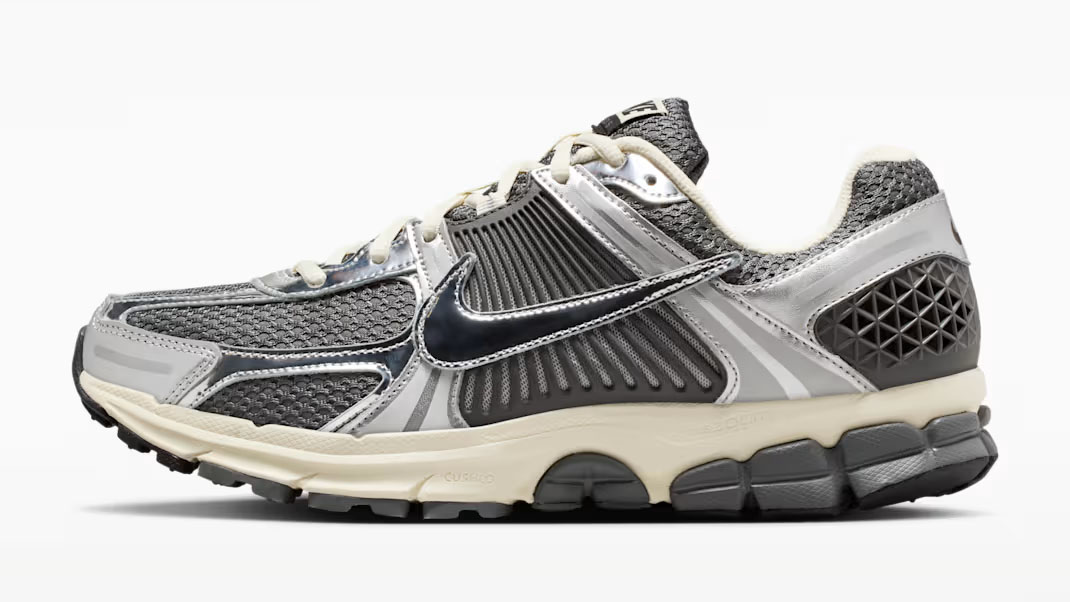Nike Zoom Vomero 5 Iron Grey Metallic Silver Coconut Milk Chrome Men's Shoes IM3486-001