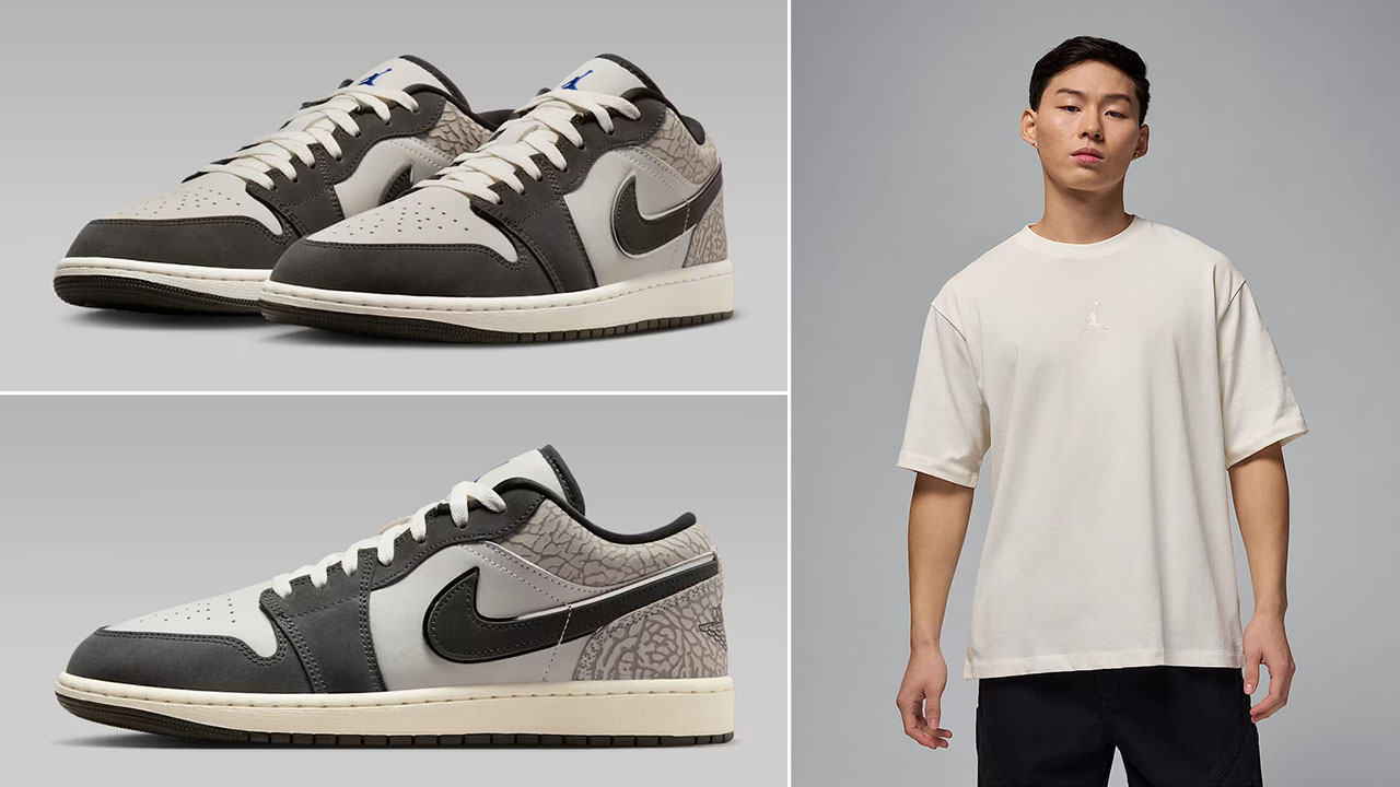 Air Jordan 1 Low Gamma Grey Outfits to Match