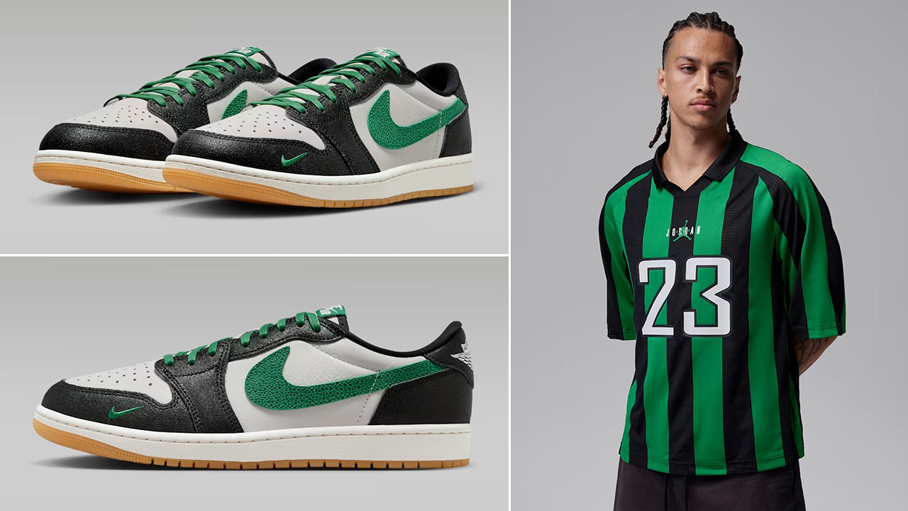 Air Jordan 1 Low OG Phantom Pine Green Outfits