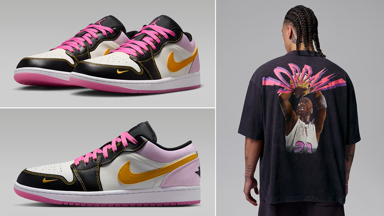 Air Jordan 1 Low Sherbet Sneakers and Matching Outfits