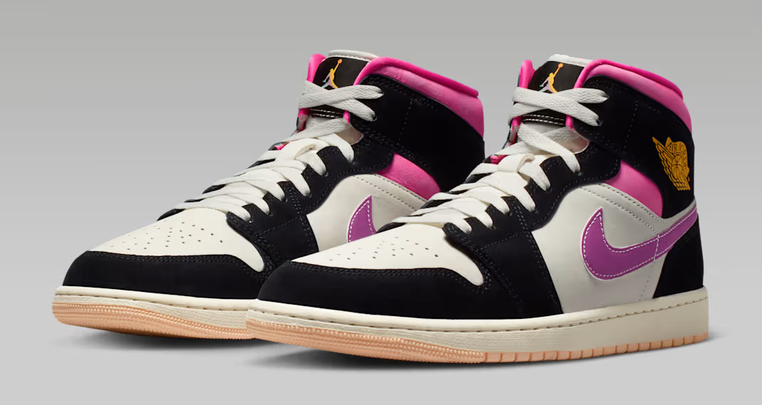 Air Jordan 1 Mid SE World Tour Men's Shoes 1