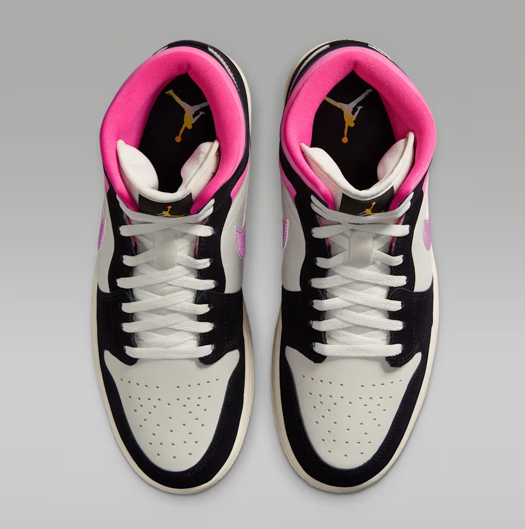 Air Jordan 1 Mid SE World Tour Men's Shoes 4