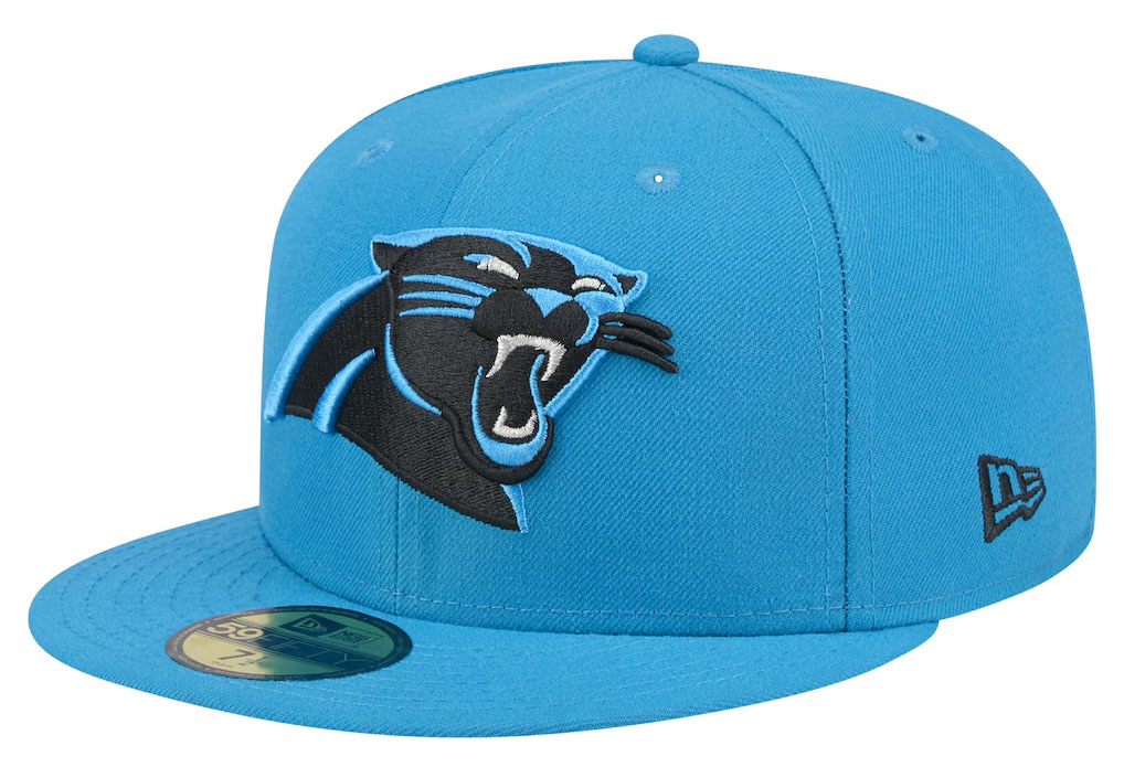 Carolina Panthers New Era 59FIFTY Fitted Hat Blue