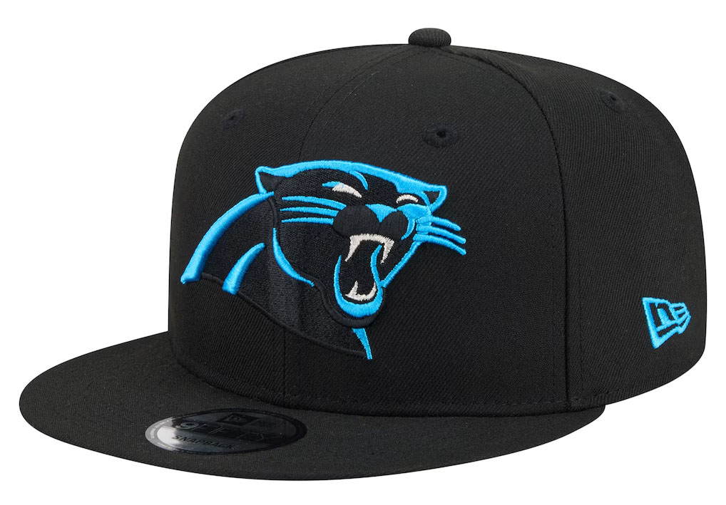 Carolina Panthers New Era 9FIFTY Snapback Hat Black