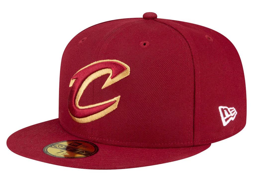 Cleveland Cavaliers New Era 59FIFTY Fitted Hat Wine