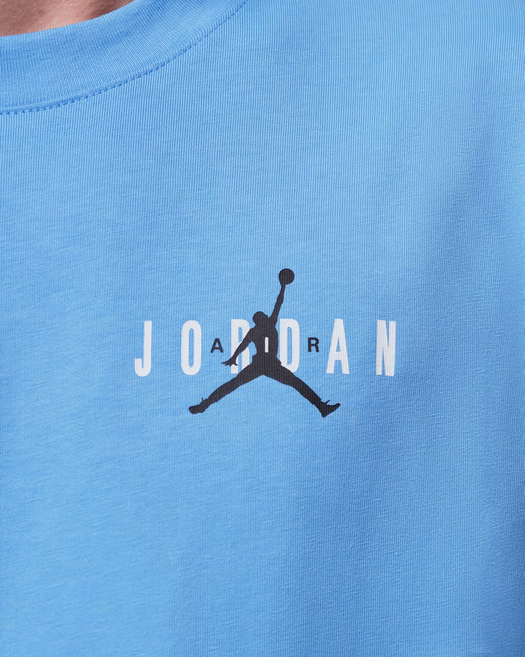 Jordan Brooklyn Men’s Graphic T-Shirt University Blue Black 1