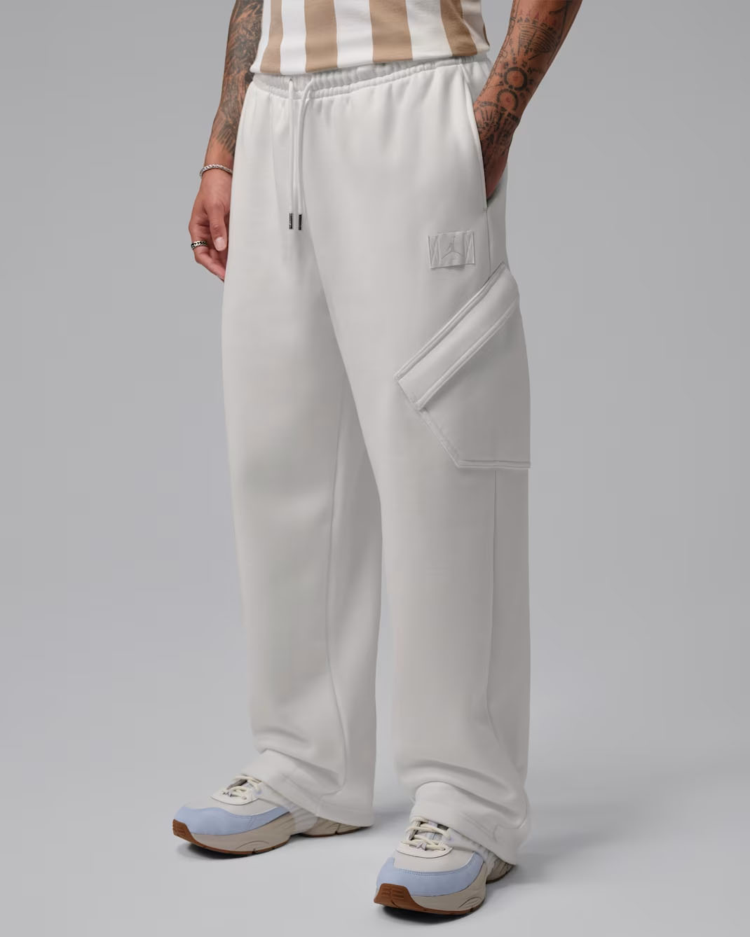 Jordan Flight Fleece Chicago Men's Pants Sail 1