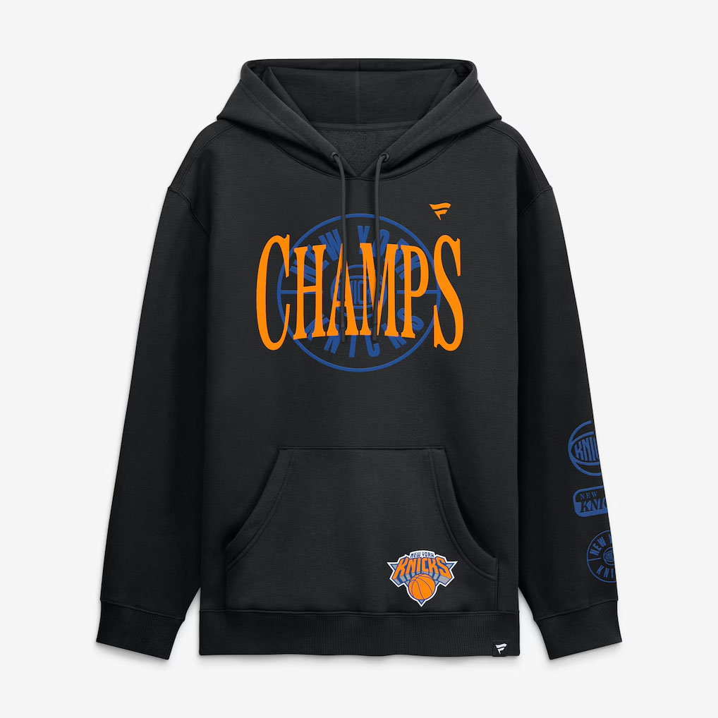 New York Knicks Fanatics 2026 NBA Finals Champions Legacy Hoodie