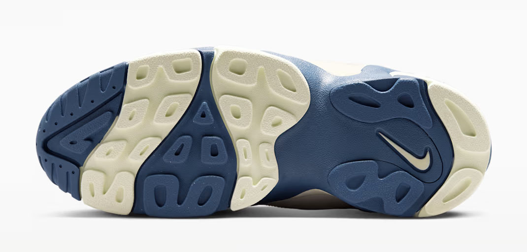 Nike Air Diamond Turf II Blue Grey Royals Outsole Bottom View Official Image