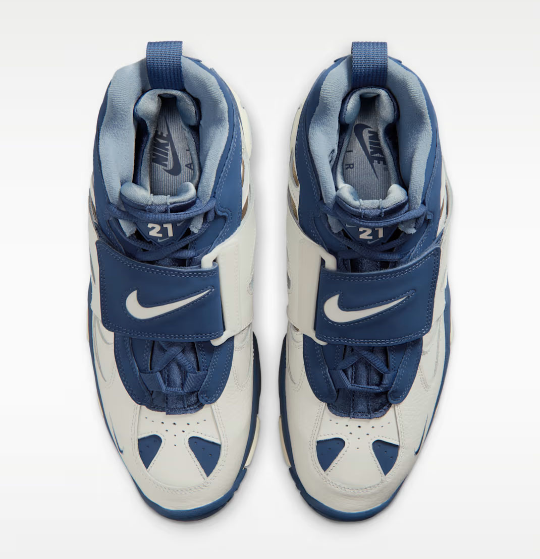 Nike Air Diamond Turf II Blue Grey Royals Top Inside View Official Image