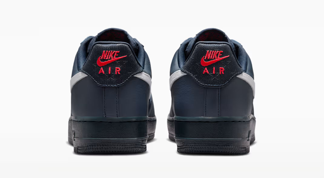 Nike Air Force 1 Low Team USA Away Back Heel View