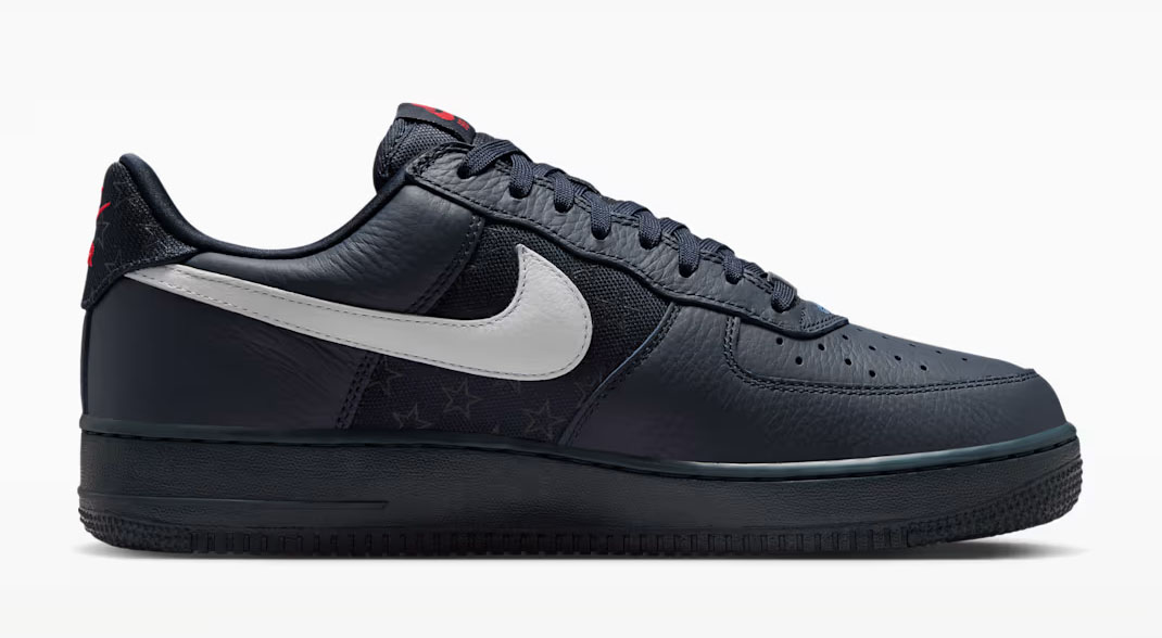 Nike Air Force 1 Low Team USA Away Medial Side View