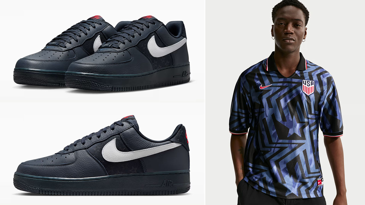 Nike Air Force 1 Low Team USA Away Outfits