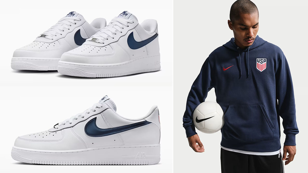 Nike Air Force 1 Low Team USA Outfits