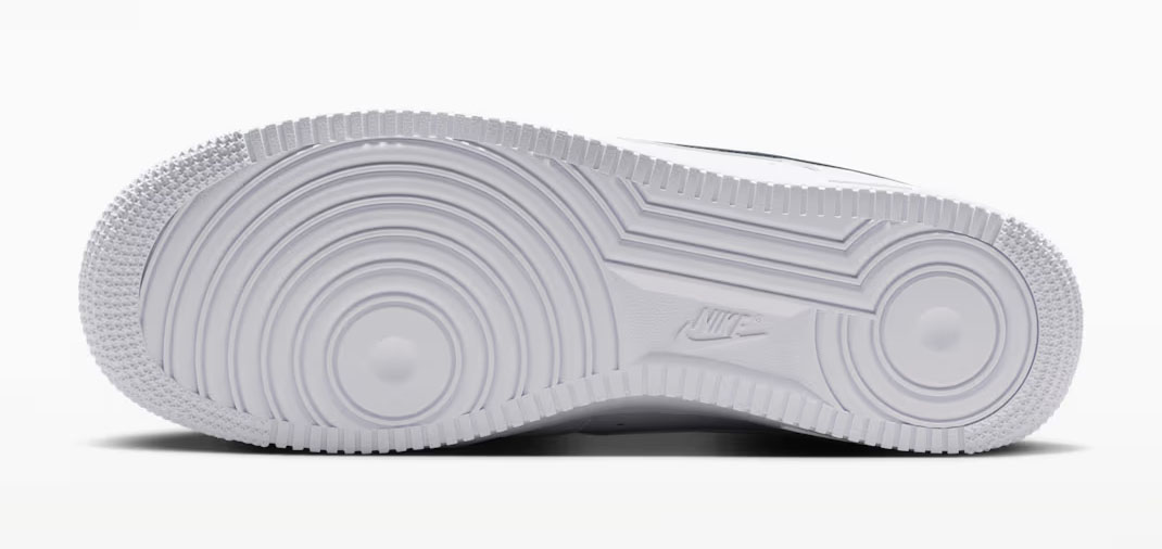 Nike Air Force 1 Low Team USA Outsole Bottom View