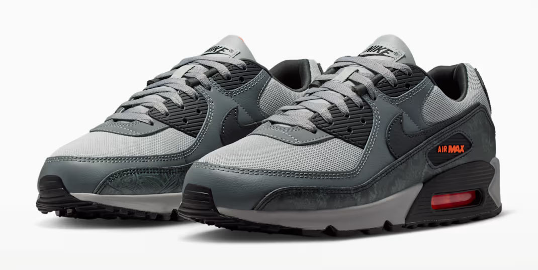 Nike Air Max 90 Hyper Crimson Top Side View Official Image