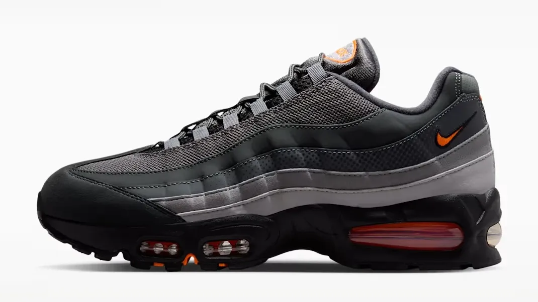 Where to Buy the Nike Air Max 95 Smoke Grey Total Orange Sneakers