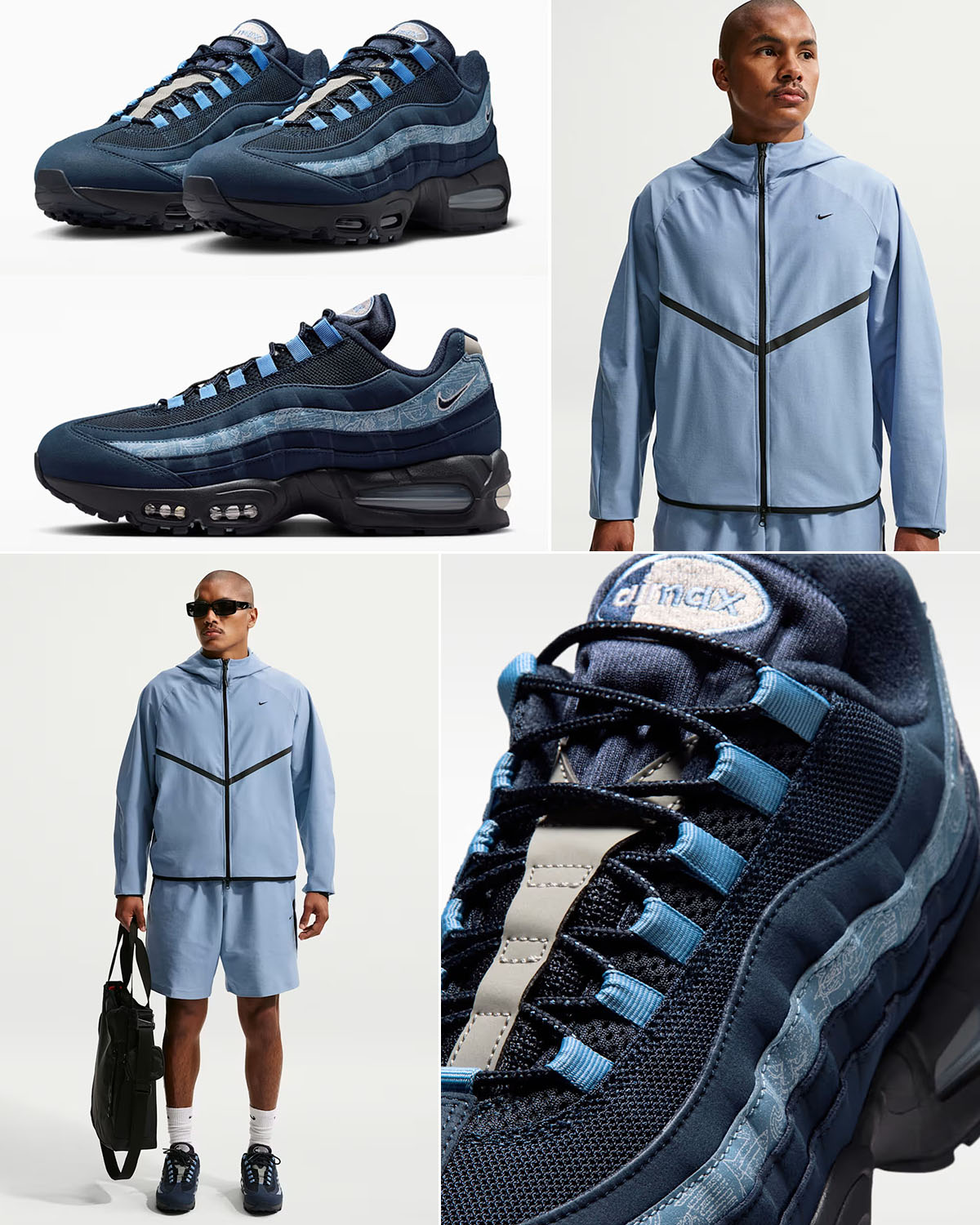 Nike Air Max 95 Work Blue Outfits to Match