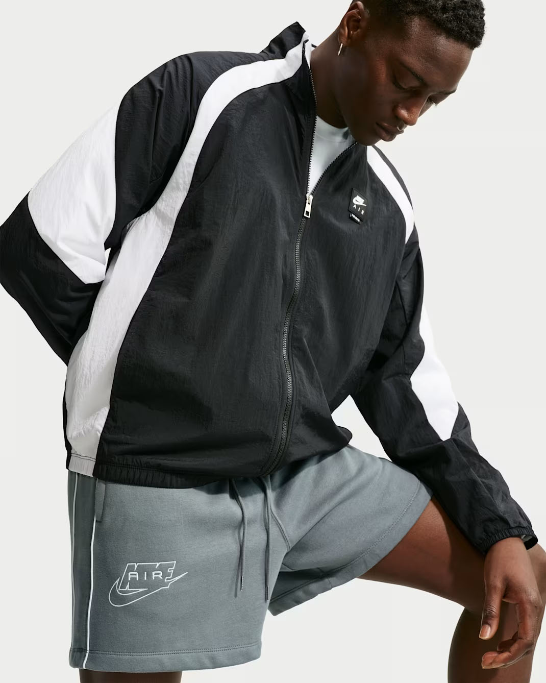 Nike Air Men's Fleece Shorts Smoke Grey