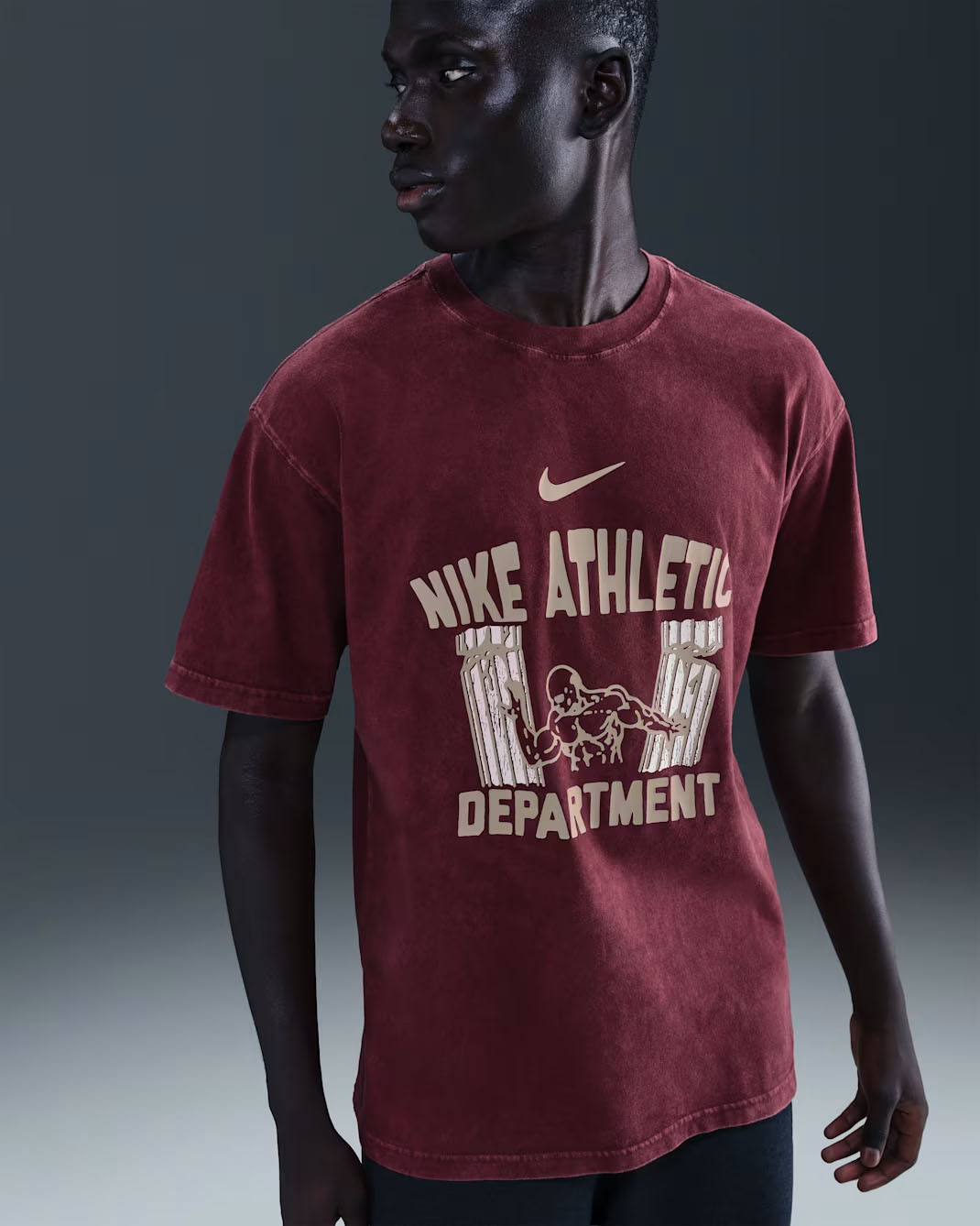 Nike Men's Max90 T-Shirt Dark Team Red