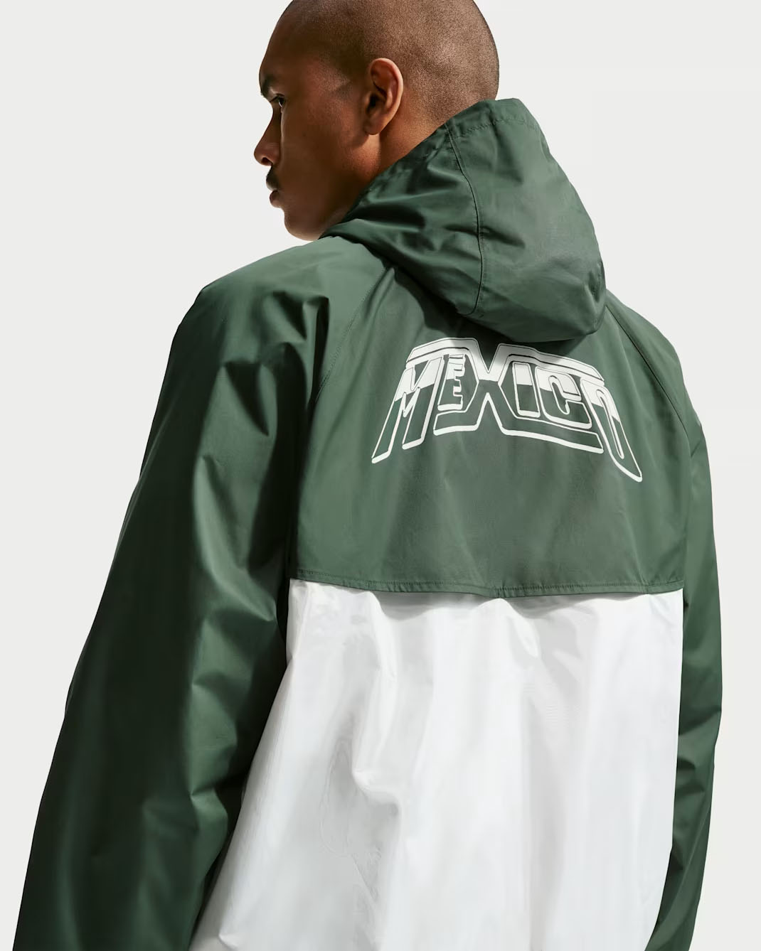 Nike Mexico Windrunner Men's Lined Jacket Back View
