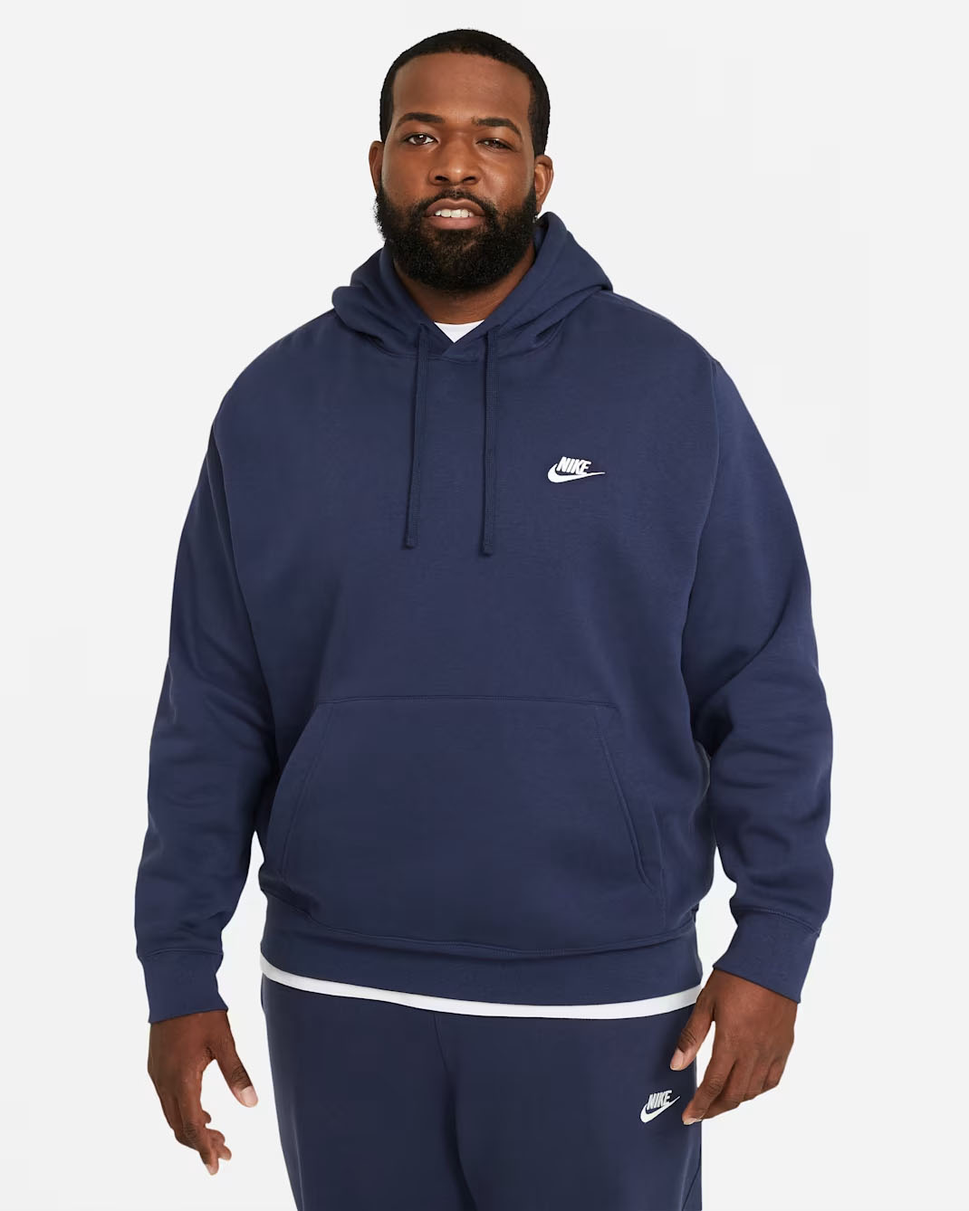 Nike Sportswear Club Fleece Pullover Hoodie Navy