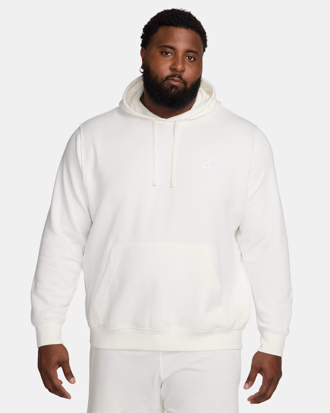 Nike Sportswear Club Fleece Pullover Hoodie Sail