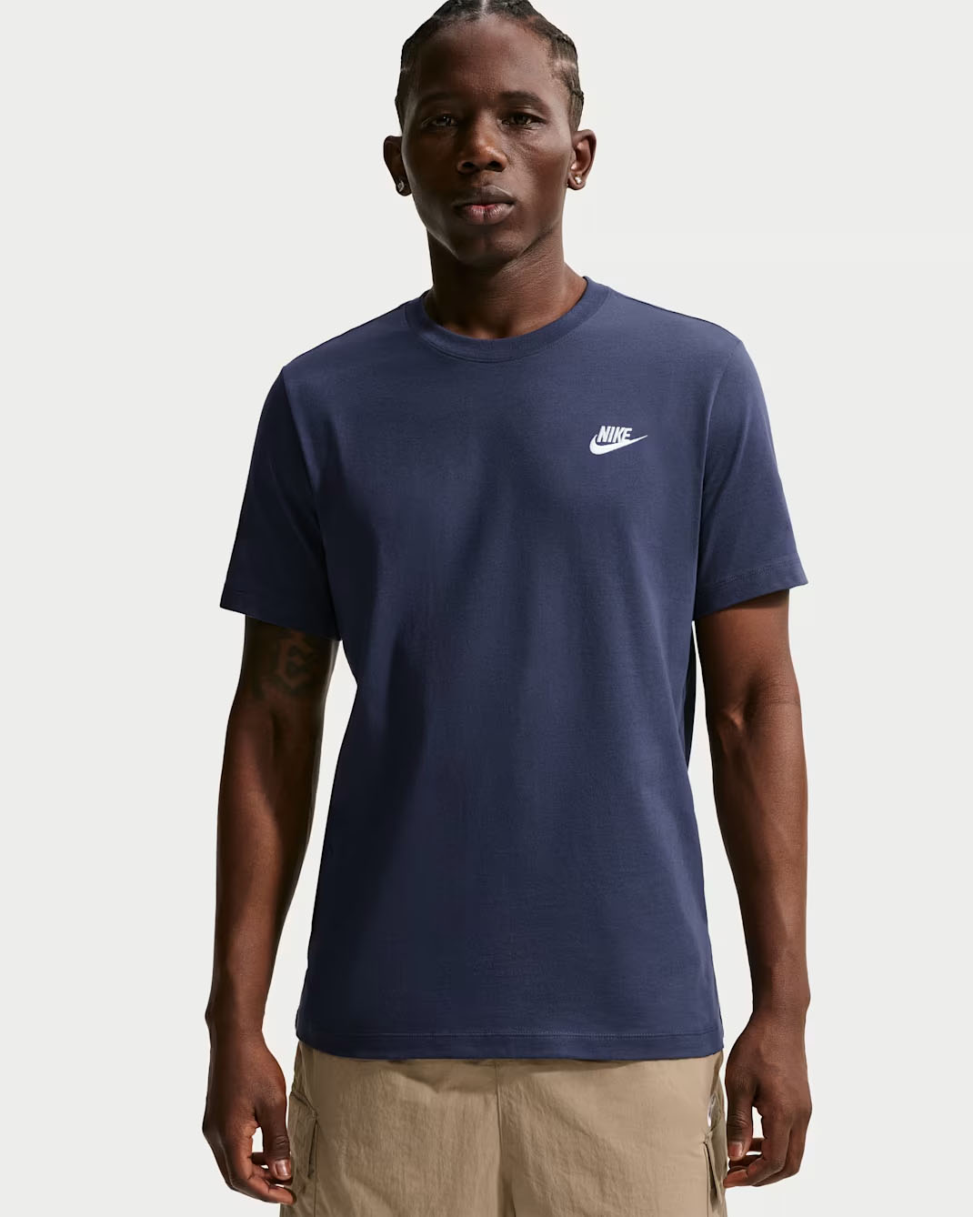 Nike Sportswear Club Men's T-Shirt Navy