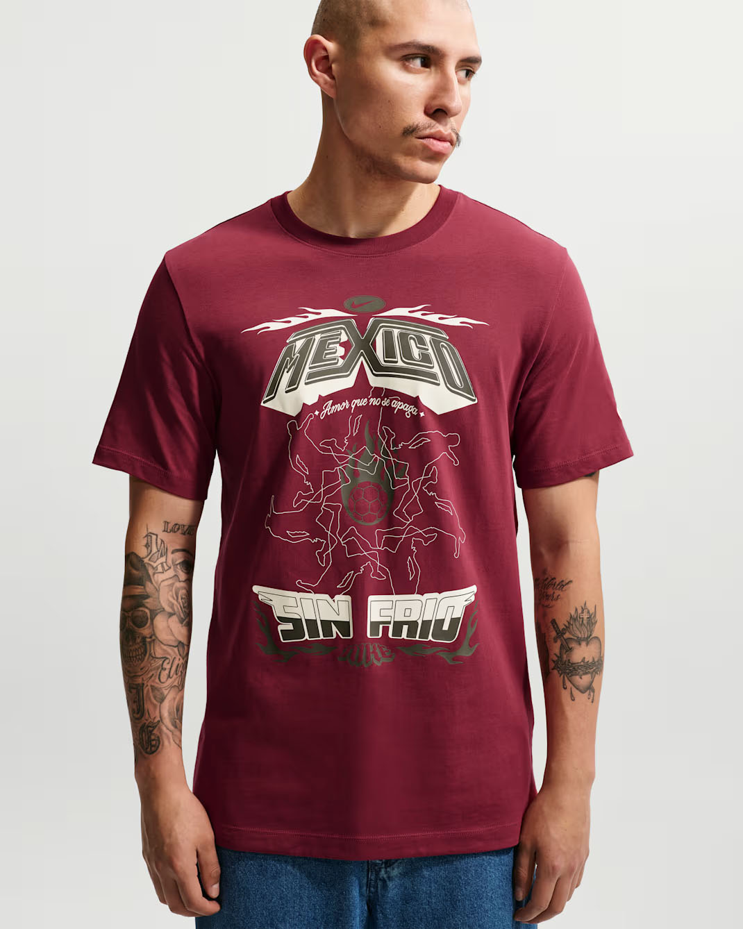 Nike Sportswear Mexico Men's T-Shirt Team Red