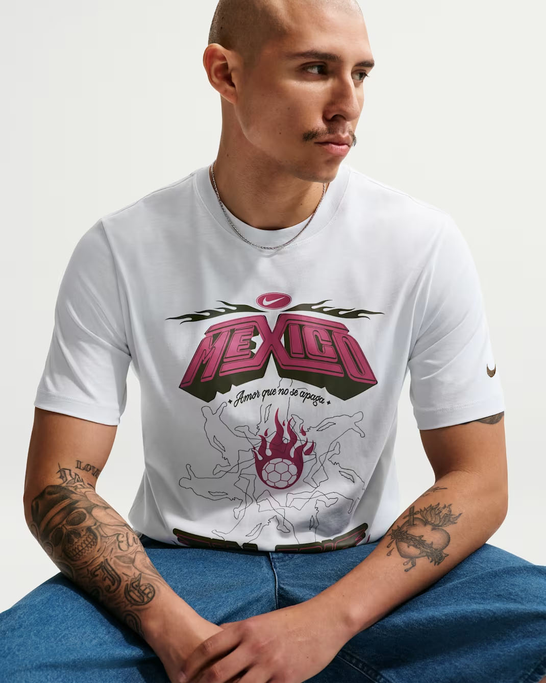Nike Sportswear Mexico Men's T-Shirt White