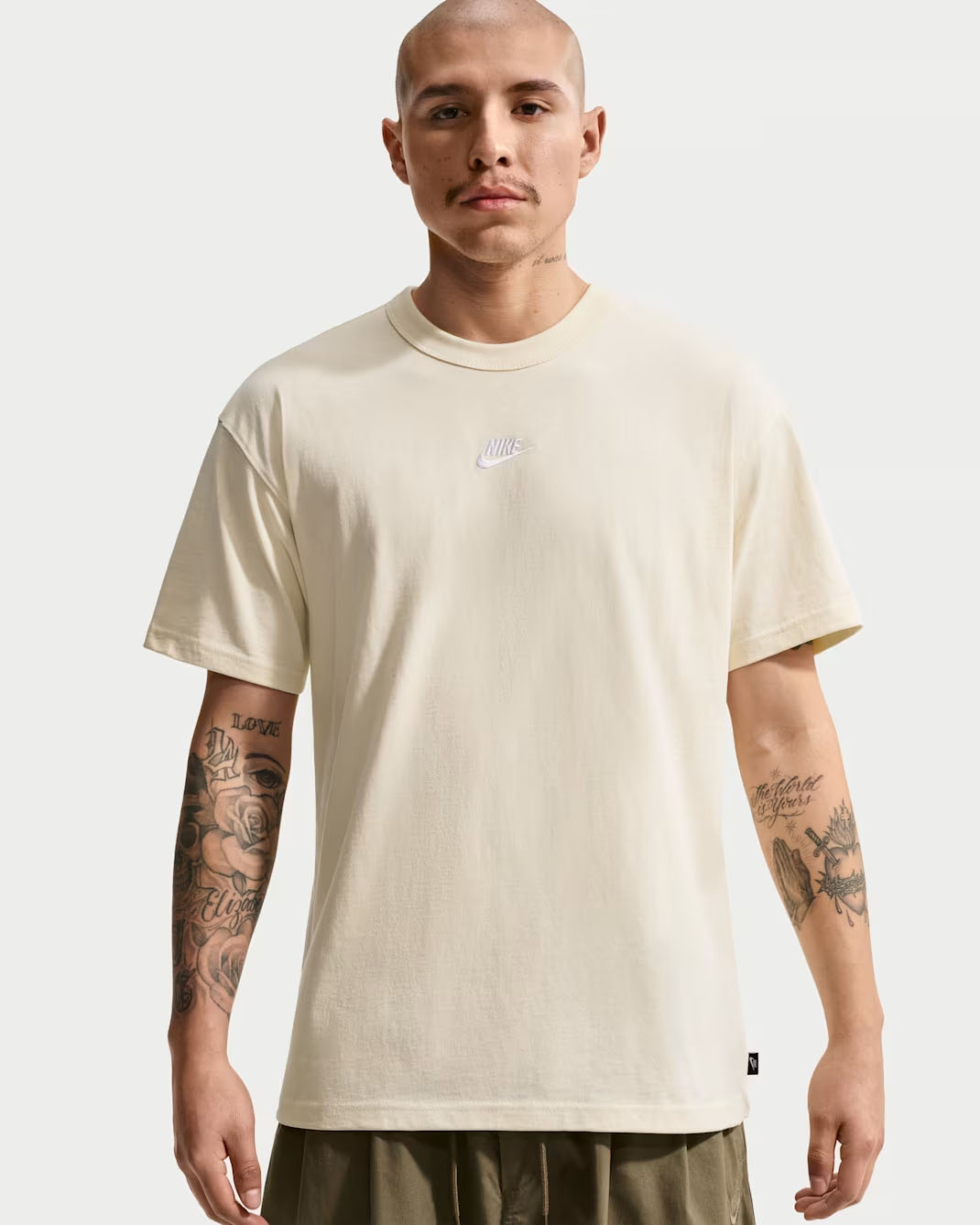 Nike Sportswear Premium Essentials Men's T-Shirt Coconut Milk