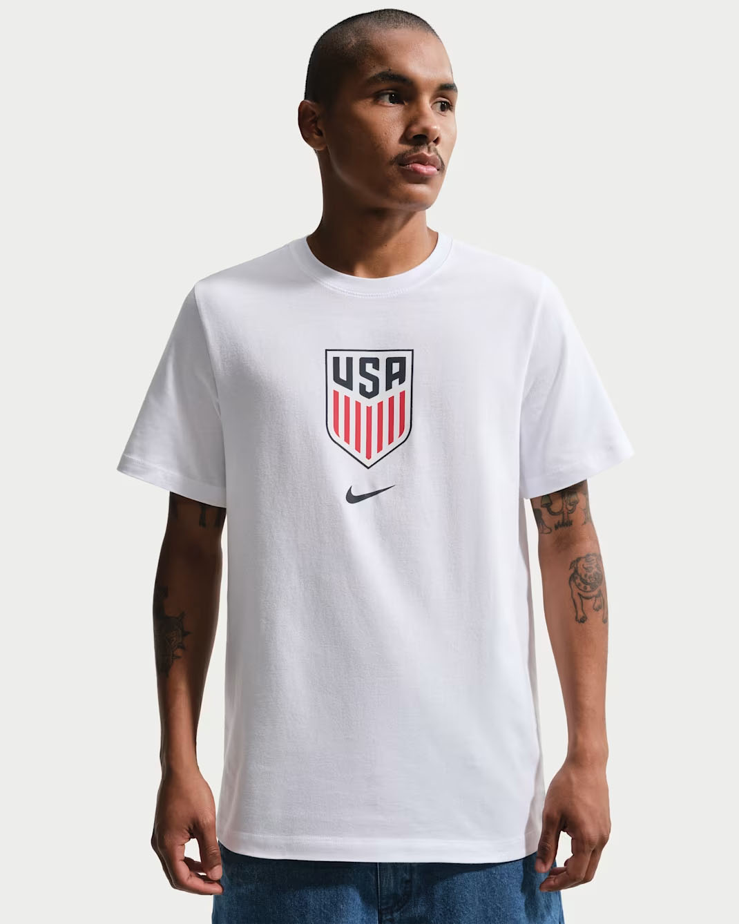 USMNT Men's Nike Soccer Team USA T-Shirt White