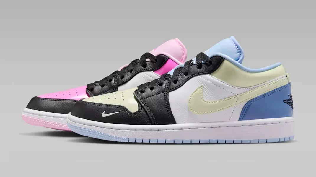 Air Jordan 1 Low SE Black White Pink Spell Release Date Info and Where to Buy