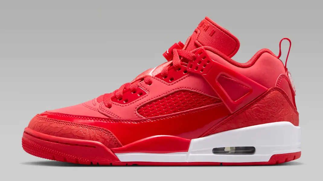 Jordan Spizike Low University Red Pink Foam White Daring Red Release Date Info and Where to Buy