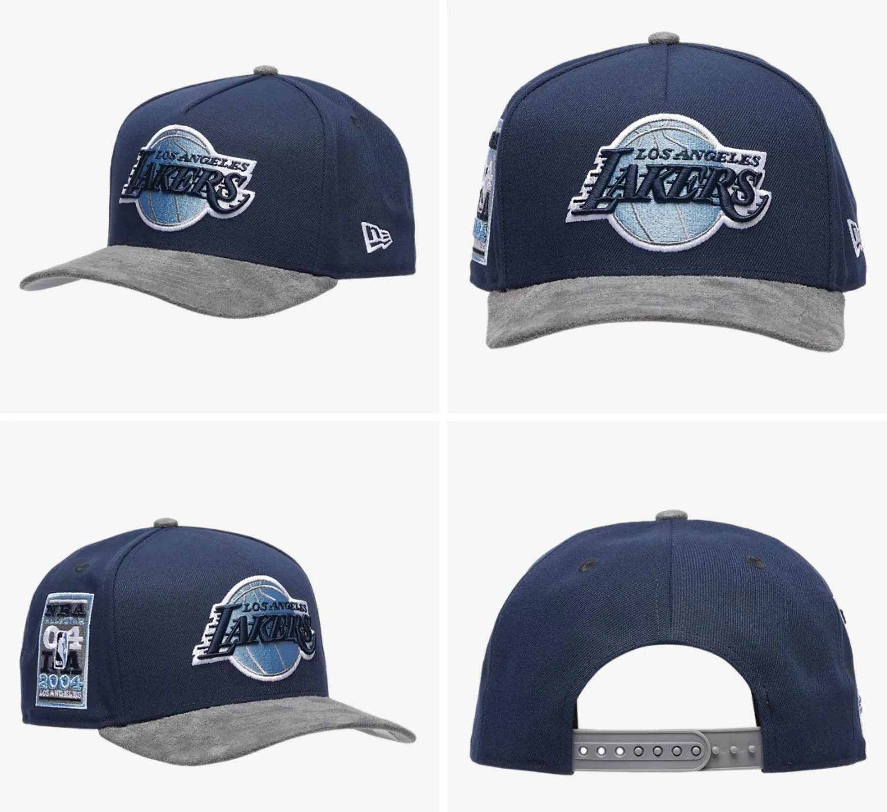 Los Angeles Lakers New Era 9FIFTY A-Frame Snapback Cap matching the Air Jordan 13 "Flint" (2026).