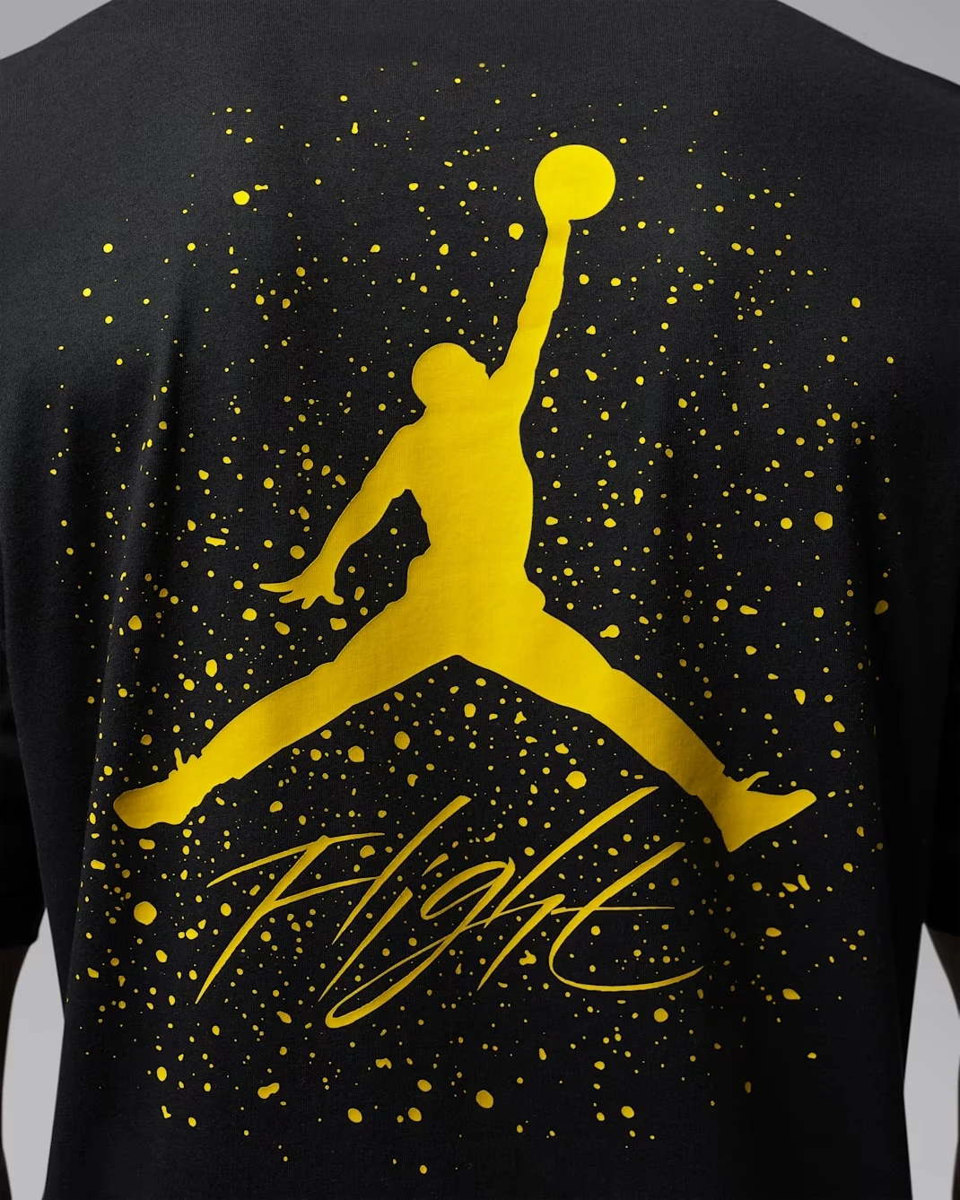 Air Jordan 4 Tour Yellow 2026 T-Shirt yellow Jumpman back graphic