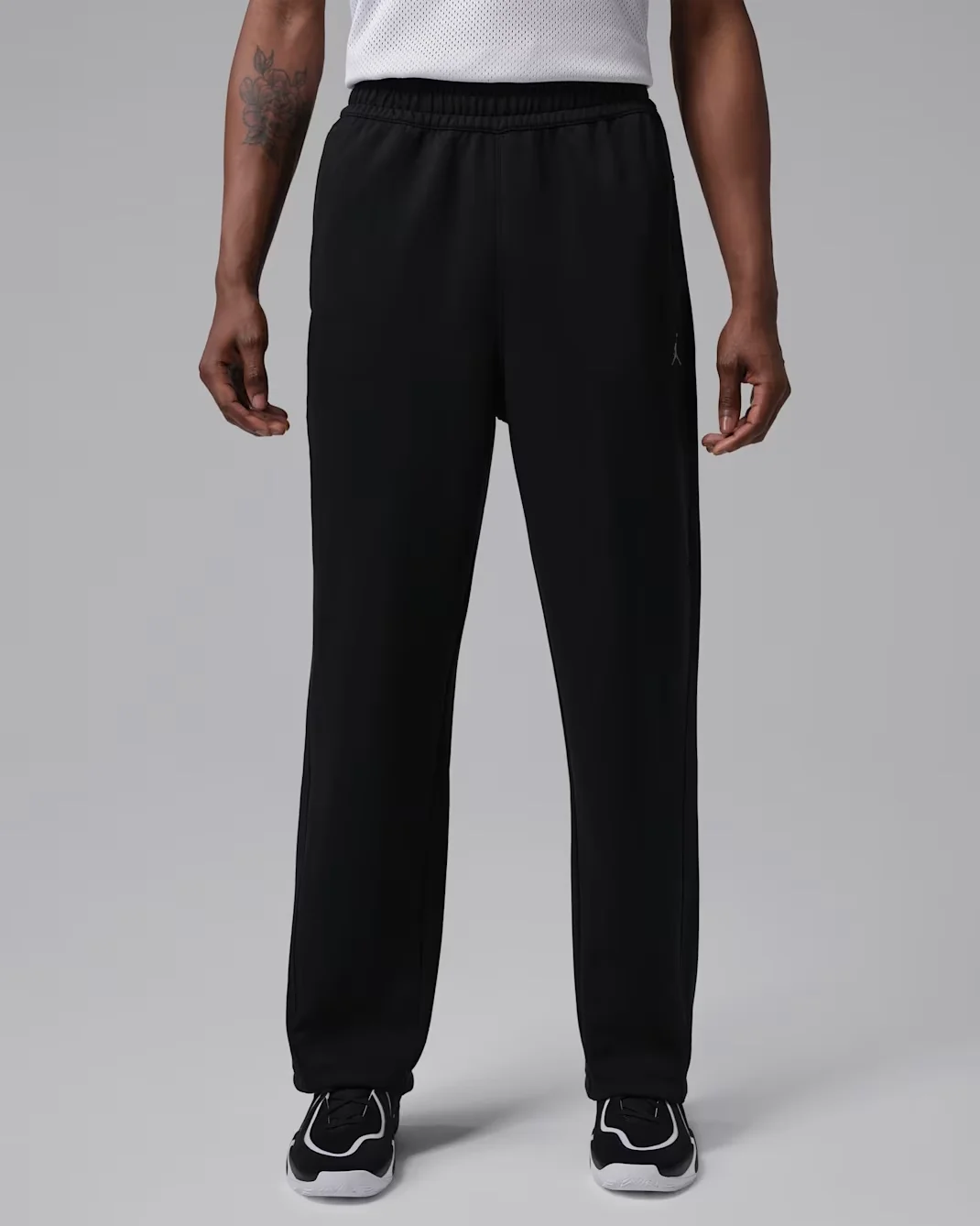 Jordan Sport Hoop Fleece Dri-FIT Pants in Black/Black